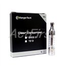 KangerTech T3D BDCC eGo 2.2ml デュアルコイル クリアカトマイザー (5個入)